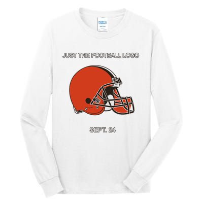 Just The Football Logo Sept 24 Tall Long Sleeve T-Shirt