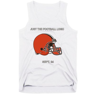 Just The Football Logo Sept 24 Tank Top