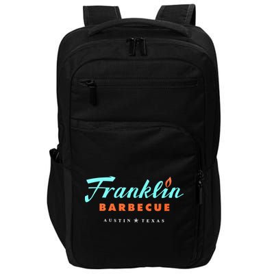 Jet Tila Franklin Barbecue Austin Texas Impact Tech Backpack