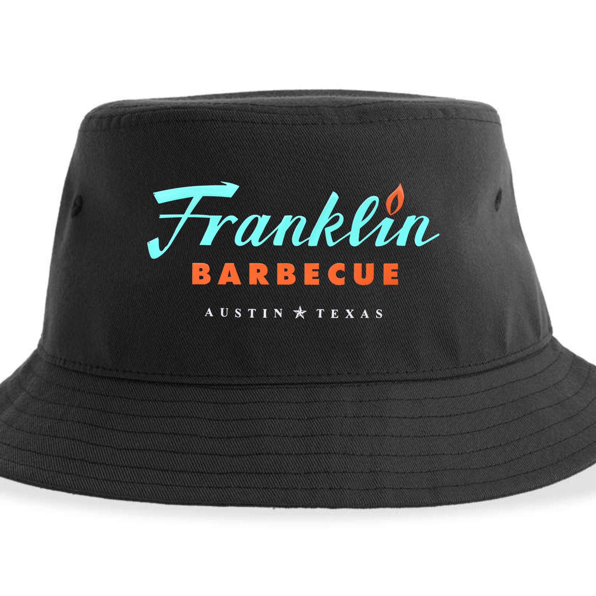 Jet Tila Franklin Barbecue Austin Texas Sustainable Bucket Hat