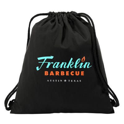 Jet Tila Franklin Barbecue Austin Texas Drawstring Bag