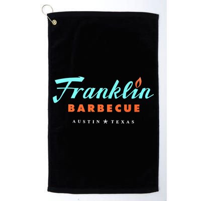 Jet Tila Franklin Barbecue Austin Texas Golf Towel