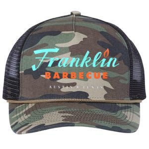 Jet Tila Franklin Barbecue Austin Texas Retro Rope Trucker Hat Cap