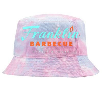 Jet Tila Franklin Barbecue Austin Texas Tie-Dyed Bucket Hat