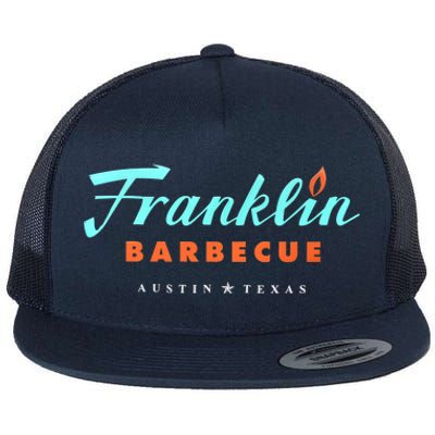 Jet Tila Franklin Barbecue Austin Texas Flat Bill Trucker Hat