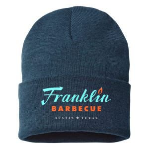 Jet Tila Franklin Barbecue Austin Texas Sustainable Knit Beanie