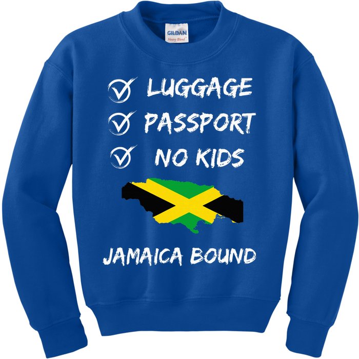 Jamaican Travel For Your Next Vacation To Jamaica Kids Sweatshirt