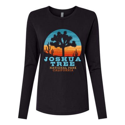 Joshua Tree Funny Gift Desert Palm Outdoor Camping Cactus Springs Cool Gift Womens Cotton Relaxed Long Sleeve T-Shirt