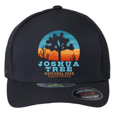 Joshua Tree Funny Gift Desert Palm Outdoor Camping Cactus Springs Cool Gift Flexfit Unipanel Trucker Cap