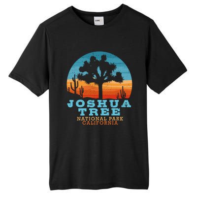 Joshua Tree Funny Gift Desert Palm Outdoor Camping Cactus Springs Cool Gift Tall Fusion ChromaSoft Performance T-Shirt