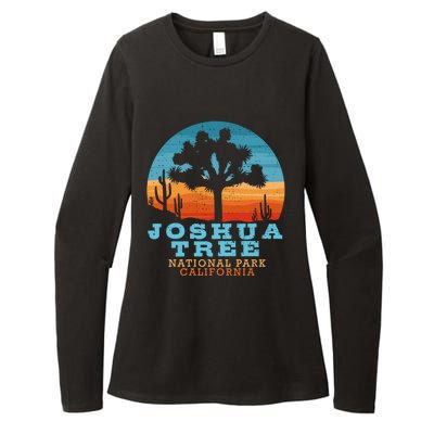 Joshua Tree Funny Gift Desert Palm Outdoor Camping Cactus Springs Cool Gift Womens CVC Long Sleeve Shirt