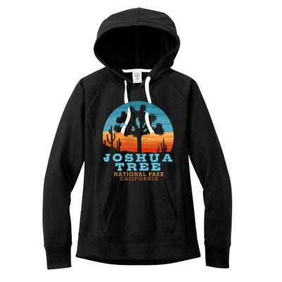 Joshua Tree Funny Gift Desert Palm Outdoor Camping Cactus Springs Cool Gift Women's Fleece Hoodie