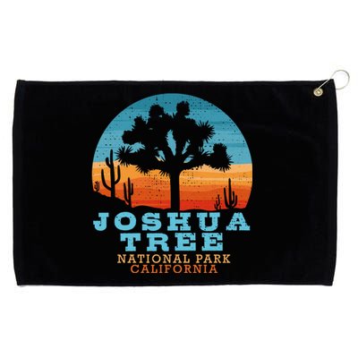 Joshua Tree Funny Gift Desert Palm Outdoor Camping Cactus Springs Cool Gift Grommeted Golf Towel