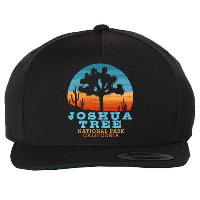 Joshua Tree Funny Gift Desert Palm Outdoor Camping Cactus Springs Cool Gift Wool Snapback Cap