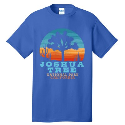 Joshua Tree Funny Gift Desert Palm Outdoor Camping Cactus Springs Cool Gift Tall T-Shirt