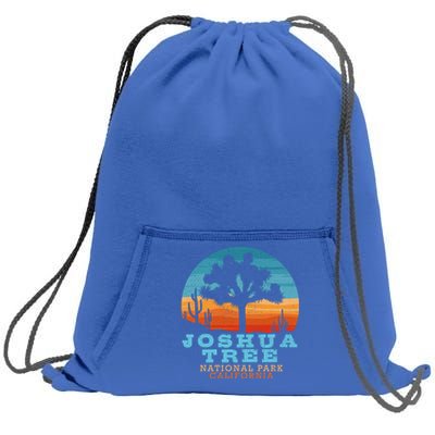 Joshua Tree Funny Gift Desert Palm Outdoor Camping Cactus Springs Cool Gift Sweatshirt Cinch Pack Bag