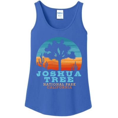 Joshua Tree Funny Gift Desert Palm Outdoor Camping Cactus Springs Cool Gift Ladies Essential Tank