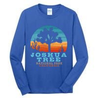 Joshua Tree Funny Gift Desert Palm Outdoor Camping Cactus Springs Cool Gift Tall Long Sleeve T-Shirt