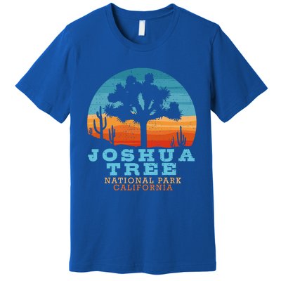 Joshua Tree Funny Gift Desert Palm Outdoor Camping Cactus Springs Cool Gift Premium T-Shirt