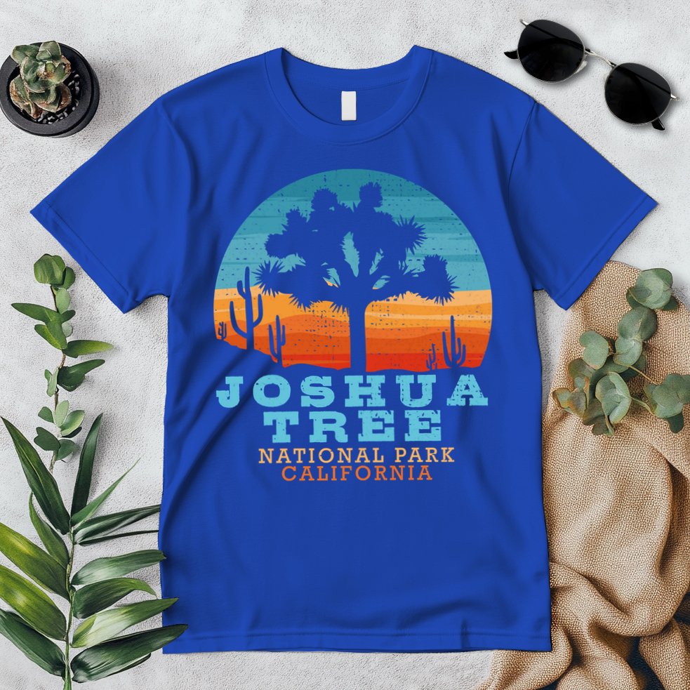 Joshua Tree Funny Gift Desert Palm Outdoor Camping Cactus Springs Cool Gift Premium T-Shirt