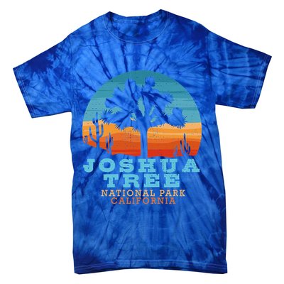 Joshua Tree Funny Gift Desert Palm Outdoor Camping Cactus Springs Cool Gift Tie-Dye T-Shirt