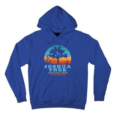 Joshua Tree Funny Gift Desert Palm Outdoor Camping Cactus Springs Cool Gift Tall Hoodie