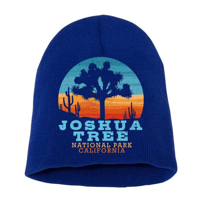 Joshua Tree Funny Gift Desert Palm Outdoor Camping Cactus Springs Cool Gift Short Acrylic Beanie