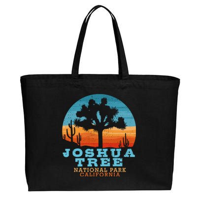 Joshua Tree Funny Gift Desert Palm Outdoor Camping Cactus Springs Cool Gift Cotton Canvas Jumbo Tote