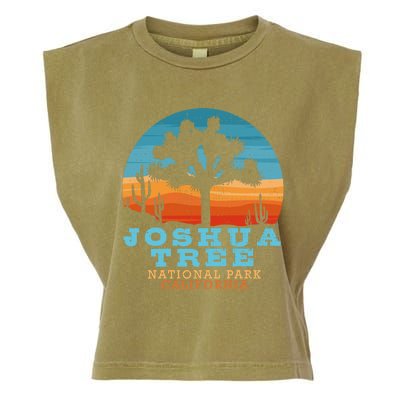 Joshua Tree Funny Gift Desert Palm Outdoor Camping Cactus Springs Cool Gift Garment-Dyed Women's Muscle Tee