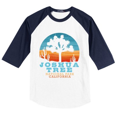 Joshua Tree Funny Gift Desert Palm Outdoor Camping Cactus Springs Cool Gift Baseball Sleeve Shirt