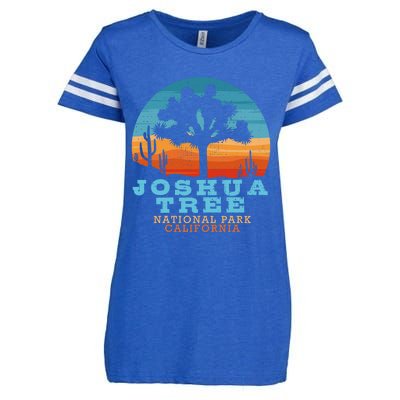 Joshua Tree Funny Gift Desert Palm Outdoor Camping Cactus Springs Cool Gift Enza Ladies Jersey Football T-Shirt