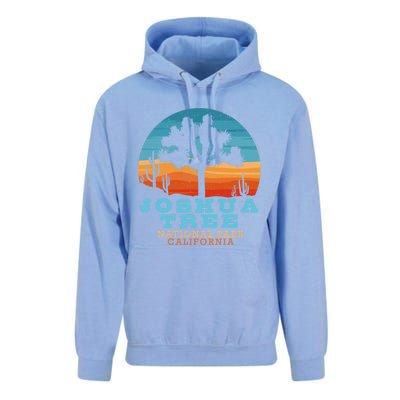 Joshua Tree Funny Gift Desert Palm Outdoor Camping Cactus Springs Cool Gift Unisex Surf Hoodie