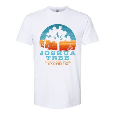 Joshua Tree Funny Gift Desert Palm Outdoor Camping Cactus Springs Cool Gift Softstyle CVC T-Shirt