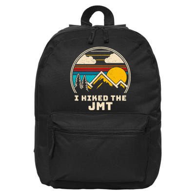 Jmt Thruhiker; I Hiked The Jmt 16 in Basic Backpack
