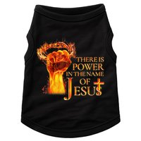 Jesus There Is Power In The Name Of Jesust Doggie Tank