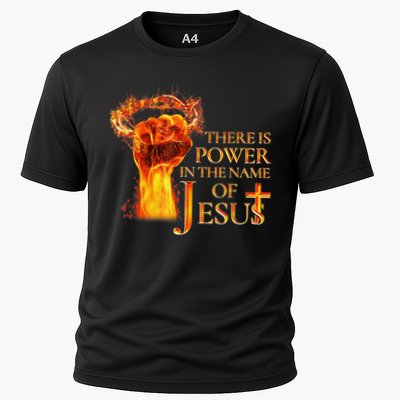 Jesus There Is Power In The Name Of Jesust Performance Shirt