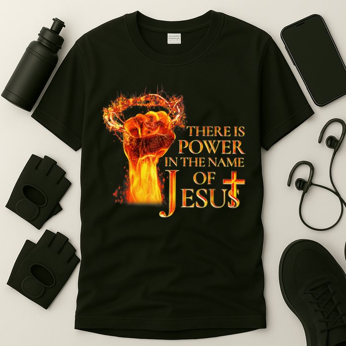 Jesus There Is Power In The Name Of Jesust T-Shirt