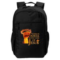 Jesus There Is Power In The Name Of Jesust Backpack