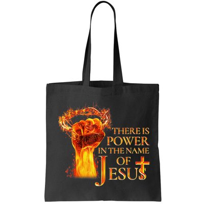 Jesus There Is Power In The Name Of Jesust Bag