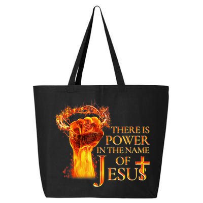 Jesus There Is Power In The Name Of Jesust 25L Jumbo Tote