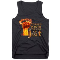 Jesus There Is Power In The Name Of Jesust Tank Top