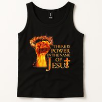 Jesus There Is Power In The Name Of Jesust Tank Top