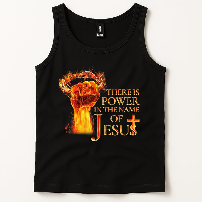 Jesus There Is Power In The Name Of Jesust Tank Top