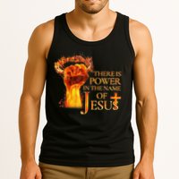Jesus There Is Power In The Name Of Jesust Tank Top
