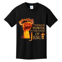 Jesus There Is Power In The Name Of Jesust Kids T-Shirt