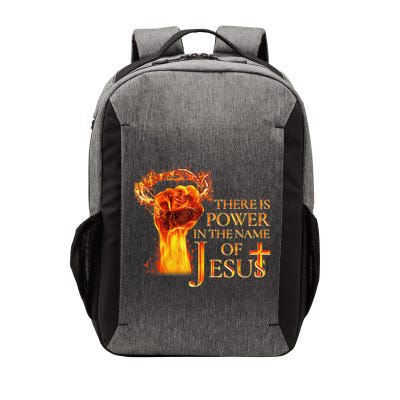 Jesus There Is Power In The Name Of Jesust Vector Backpack