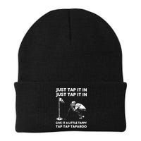 Just Tap It In Just Tap It In Give It A Little Tappy Tap Beanie