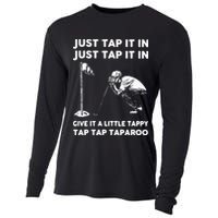 Just Tap It In Just Tap It In Give It A Little Tappy Tap Cooling Performance Long Sleeve Crew