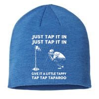 Just Tap It In Just Tap It In Give It A Little Tappy Tap Sustainable Beanie