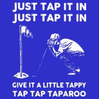 Just Tap It In Just Tap It In Give It A Little Tappy Tap 16 in Basic Backpack